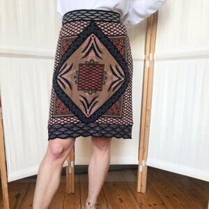 Missioni Skirt Wool Pattern